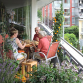 Kanzlei-Seen umlaufende Balkone